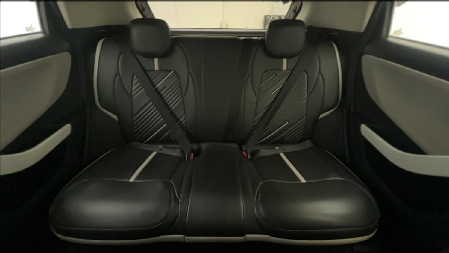 Used 2025 Tata Nexon Creative Plus S 1.2 Revotron Petrol  6MT Petrol Manual interior REAR SEAT CONDITION VIEW