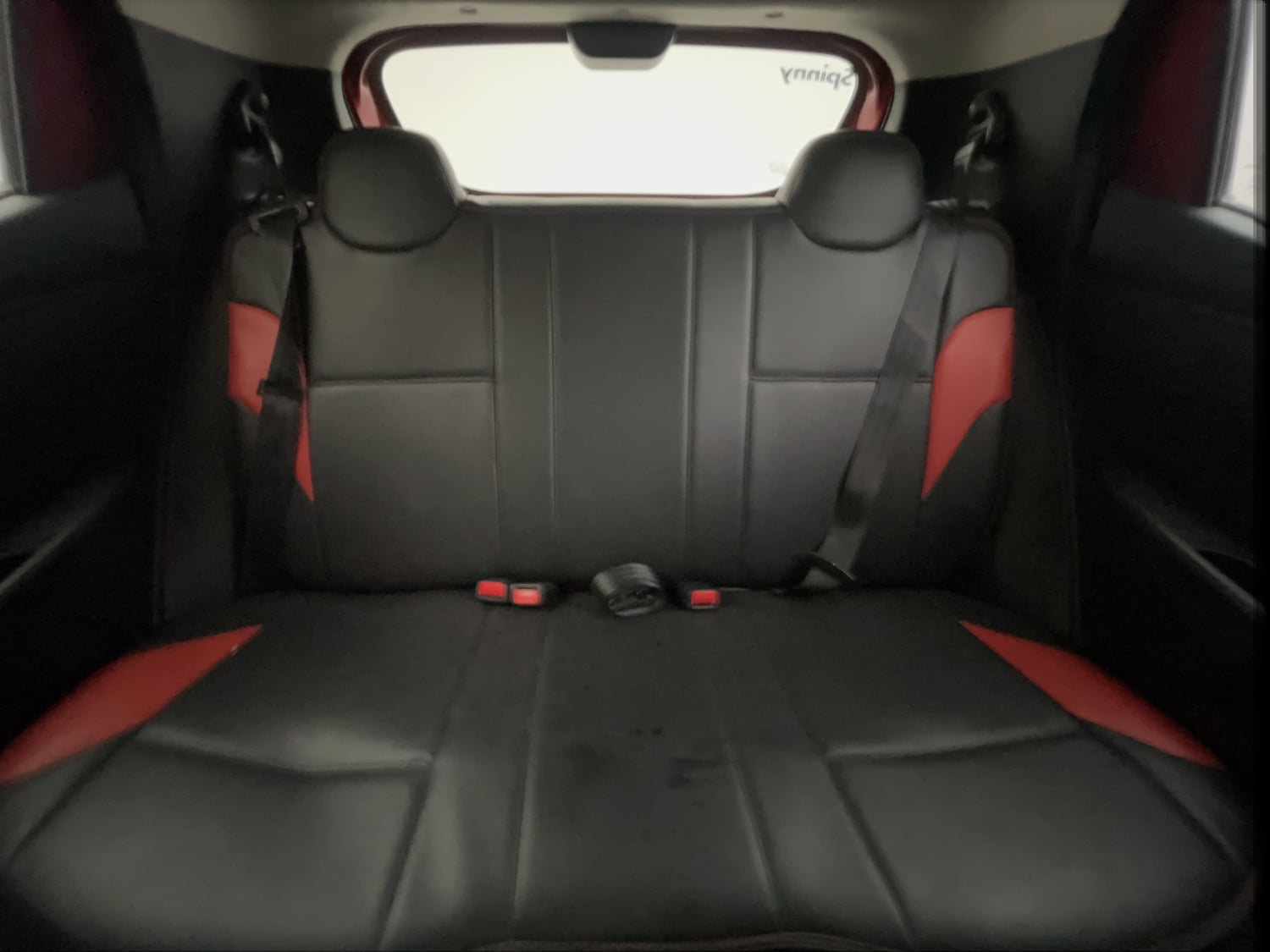 Used 2018 Renault Kwid RXT Petrol Manual interior REAR SEAT CONDITION VIEW