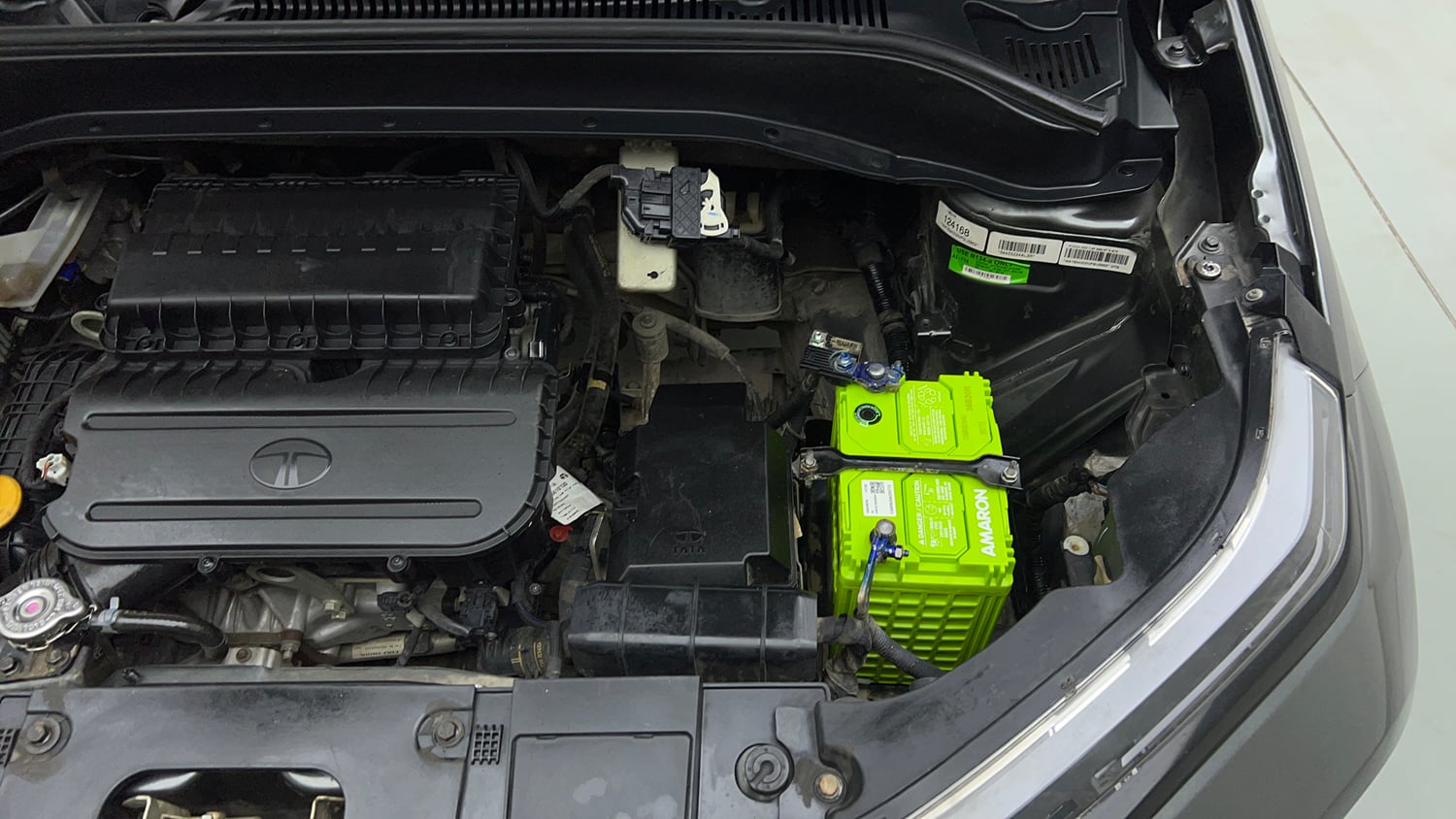 Used 2022 Tata Punch Adventure MT Petrol Manual engine ENGINE LEFT SIDE VIEW
