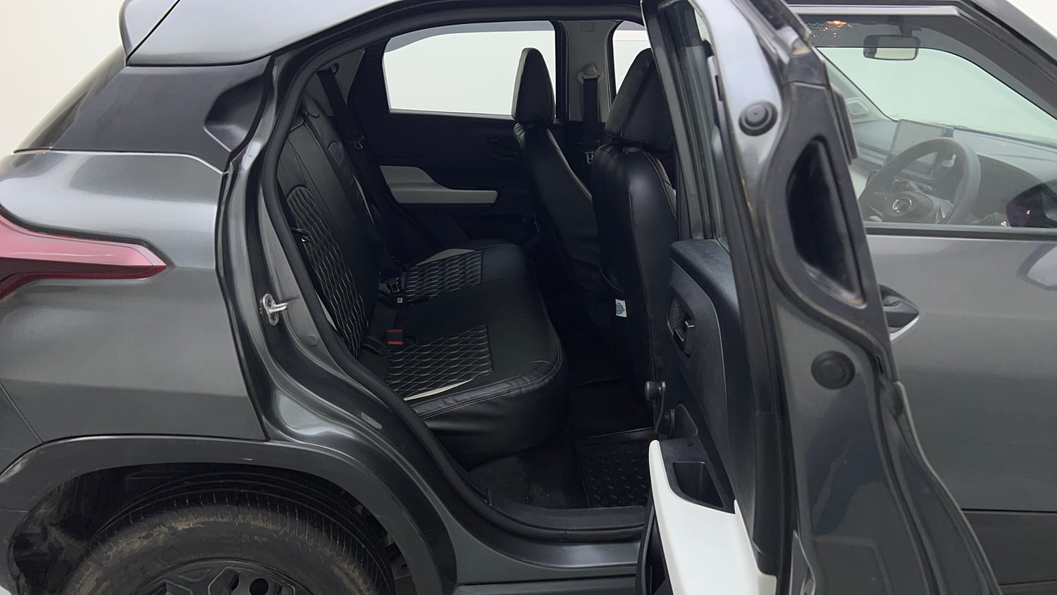 Used 2025 Tata Punch Pure MT Petrol Manual interior RIGHT SIDE REAR DOOR CABIN VIEW