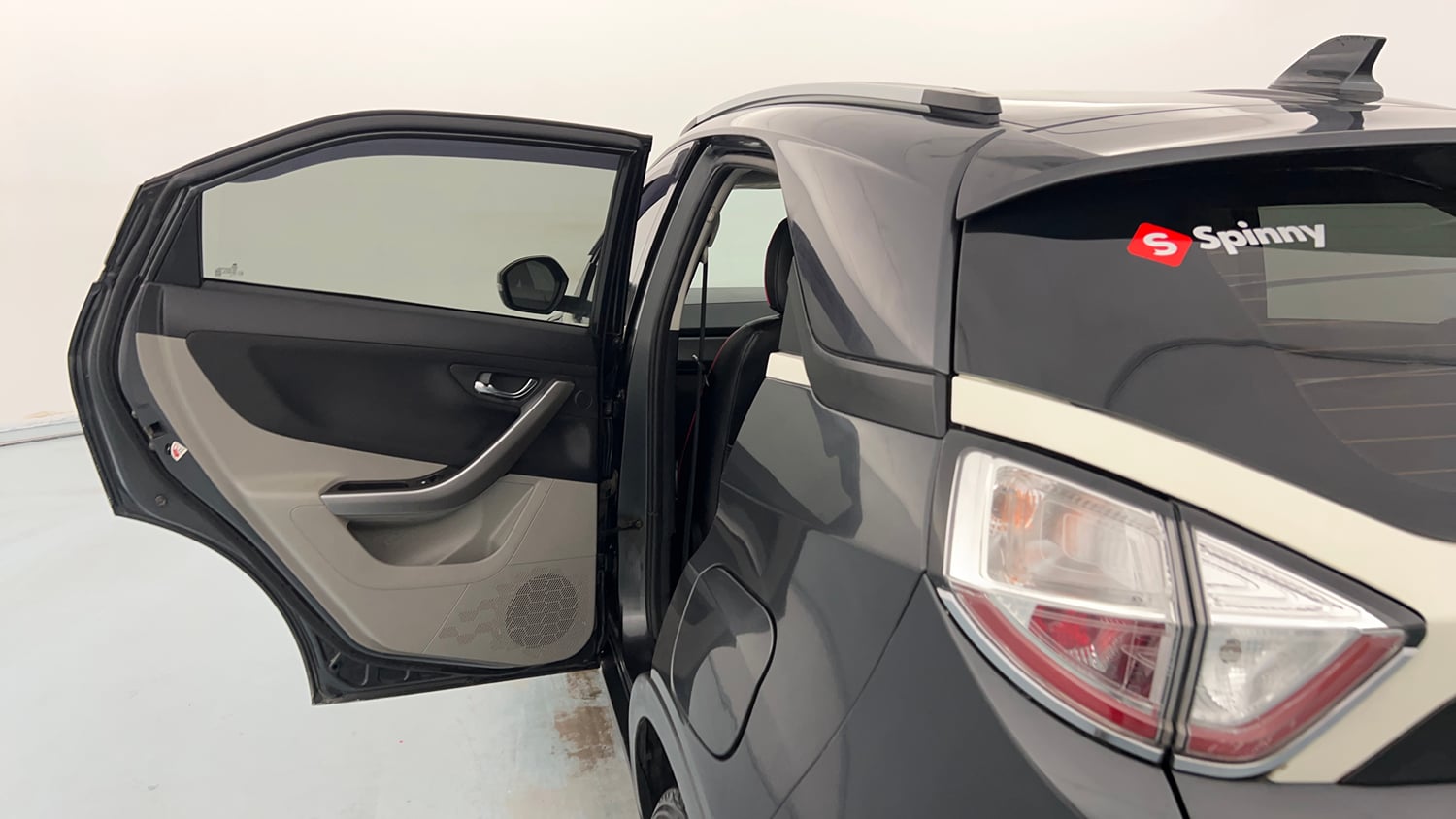 Used 2018 Tata Nexon XZ Plus Petrol Manual interior LEFT REAR DOOR OPEN VIEW