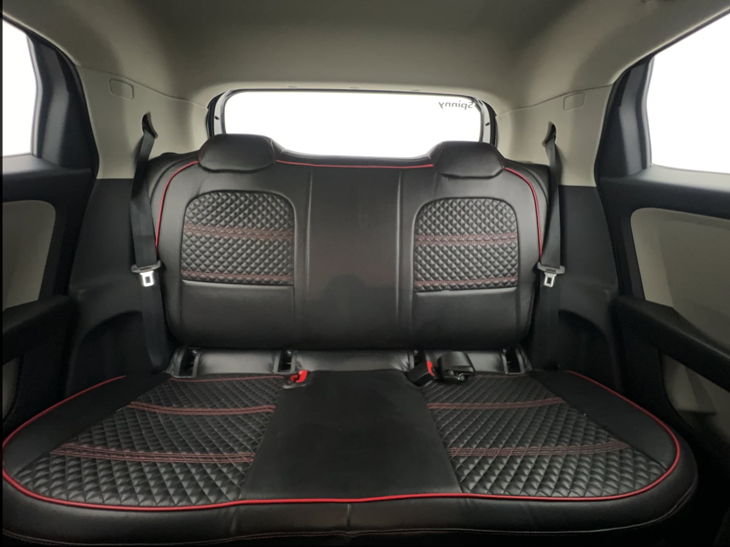 Used 2024 Tata Altroz XTA Petrol Petrol Automatic interior REAR SEAT CONDITION VIEW