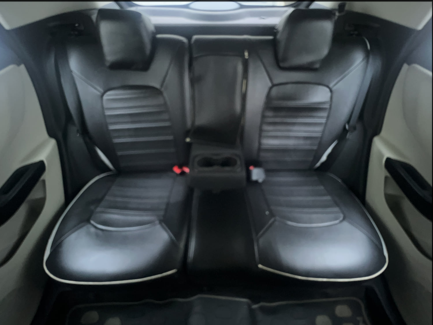 Used 2020 Tata Nexon XZ Plus (O) Petrol Manual interior REAR SEAT CONDITION VIEW