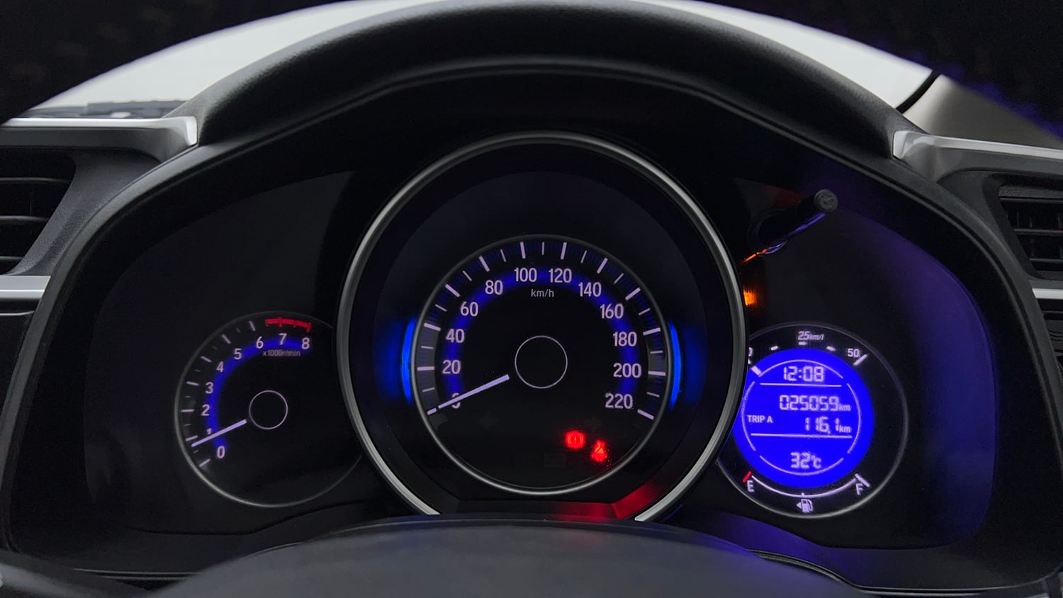 Used 2022 Honda WR-V VX MT Petrol Petrol Manual interior CLUSTERMETER VIEW
