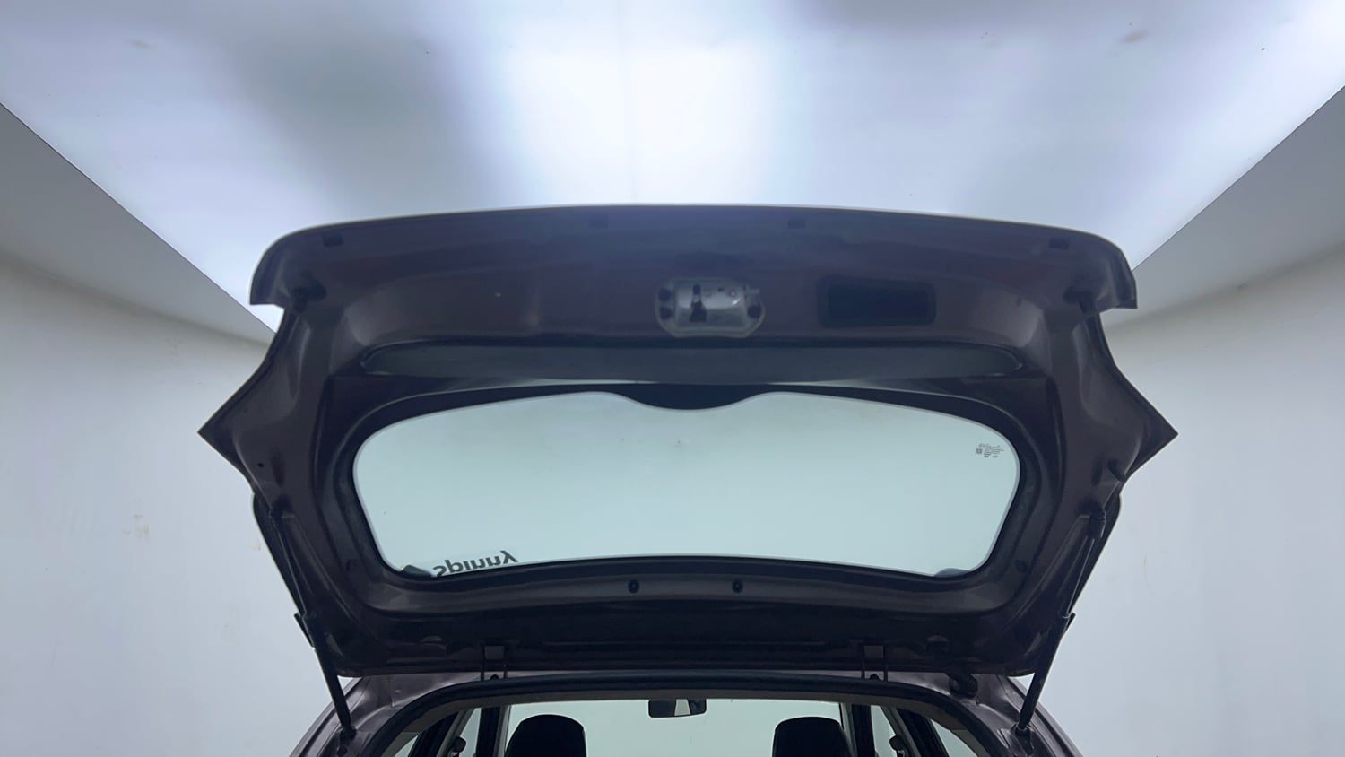 Used 2016 Tata Tiago Revotron XM Petrol Manual interior DICKY DOOR OPEN VIEW