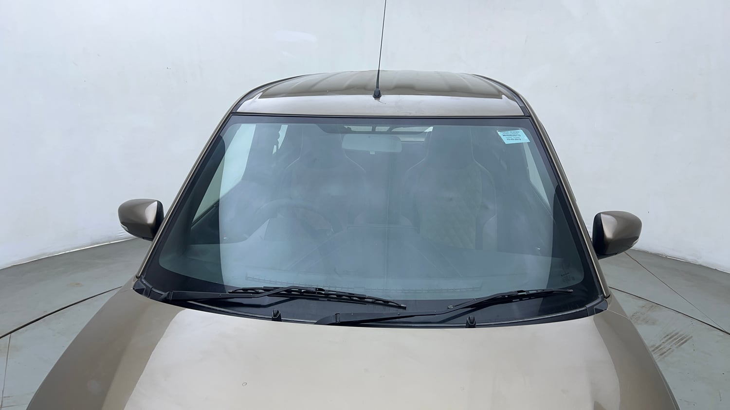 Used 2019 Maruti Suzuki Wagon R ZXi 1.2 Petrol Manual exterior FRONT WINDSHIELD VIEW