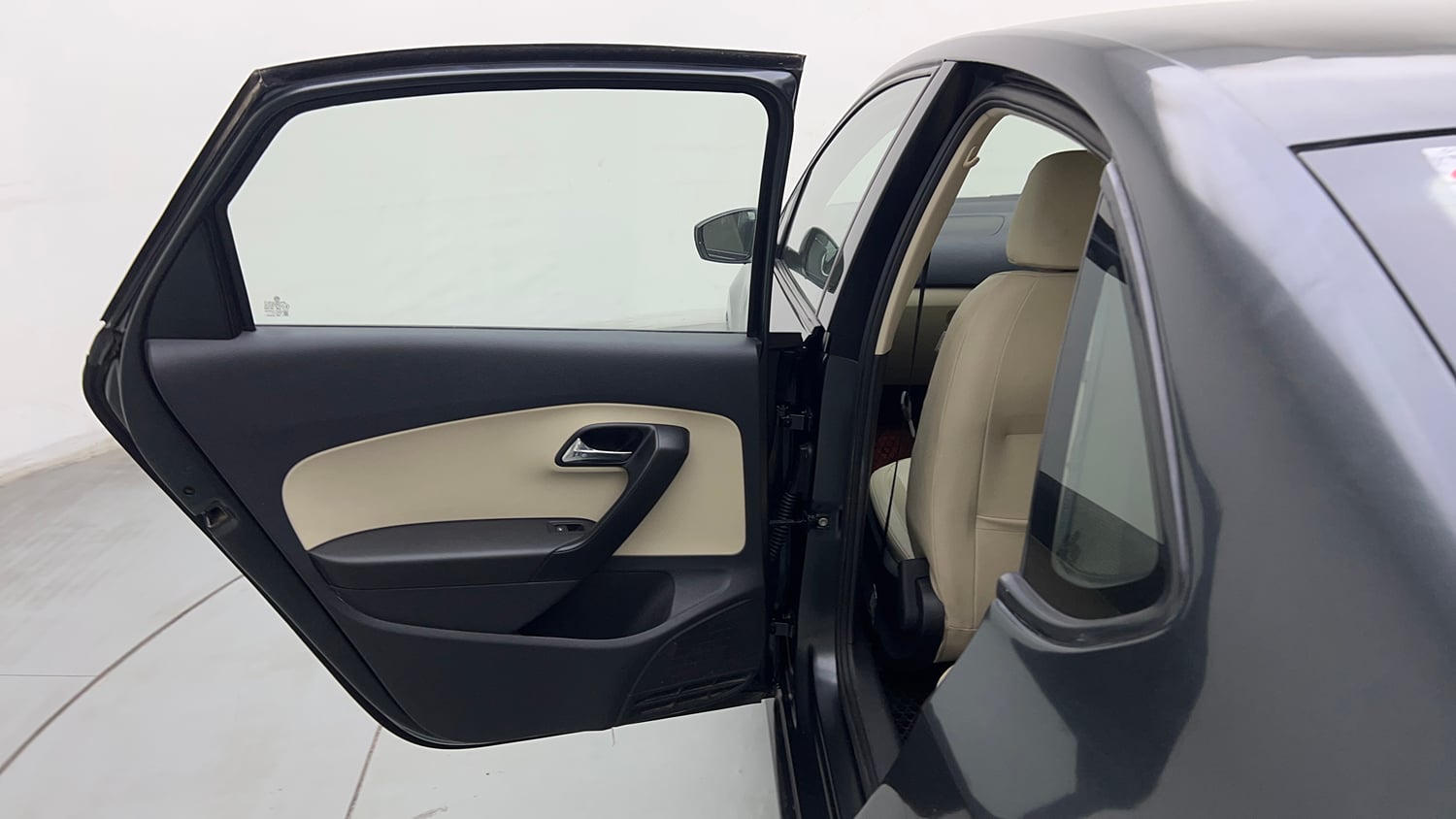 Used 2018 Skoda Rapid Style 1.6 MPI Petrol Manual interior LEFT REAR DOOR OPEN VIEW
