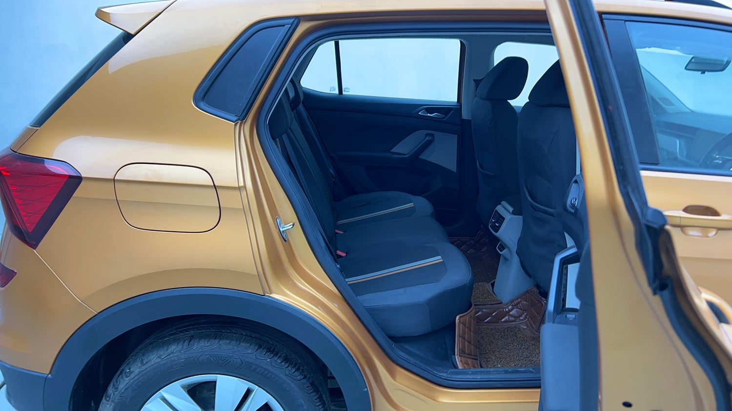 Used 2021 Skoda Kushaq Ambition 1.0L TSI AT Petrol Automatic interior RIGHT SIDE REAR DOOR CABIN VIEW