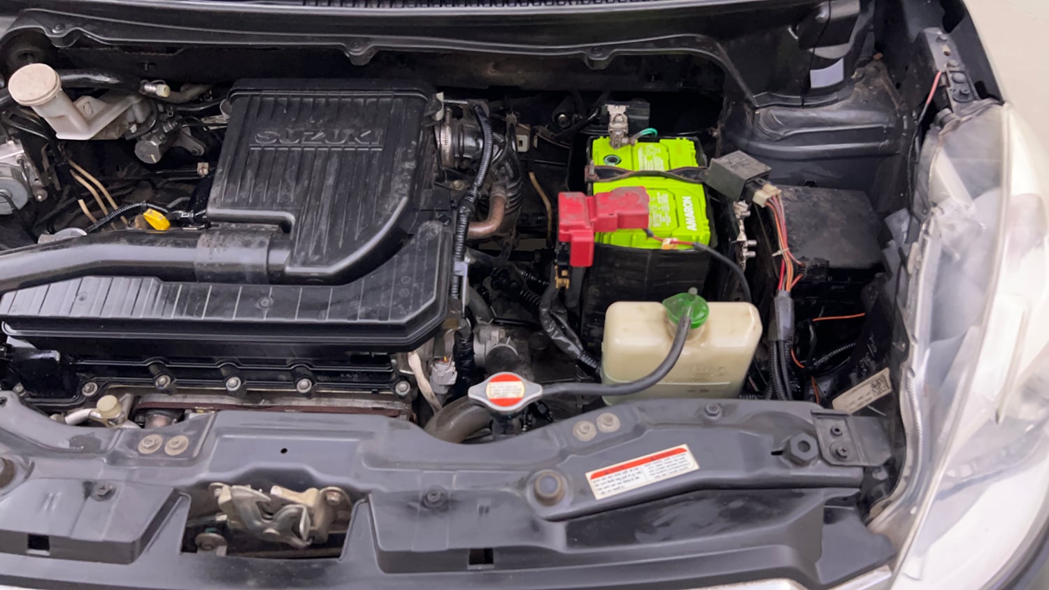 Used 2017 Maruti Suzuki Ertiga VXI Petrol Manual engine ENGINE LEFT SIDE VIEW
