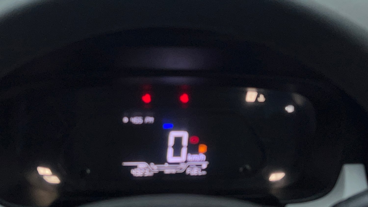 Used 2025 Tata Punch Pure MT Petrol Manual interior CLUSTERMETER VIEW