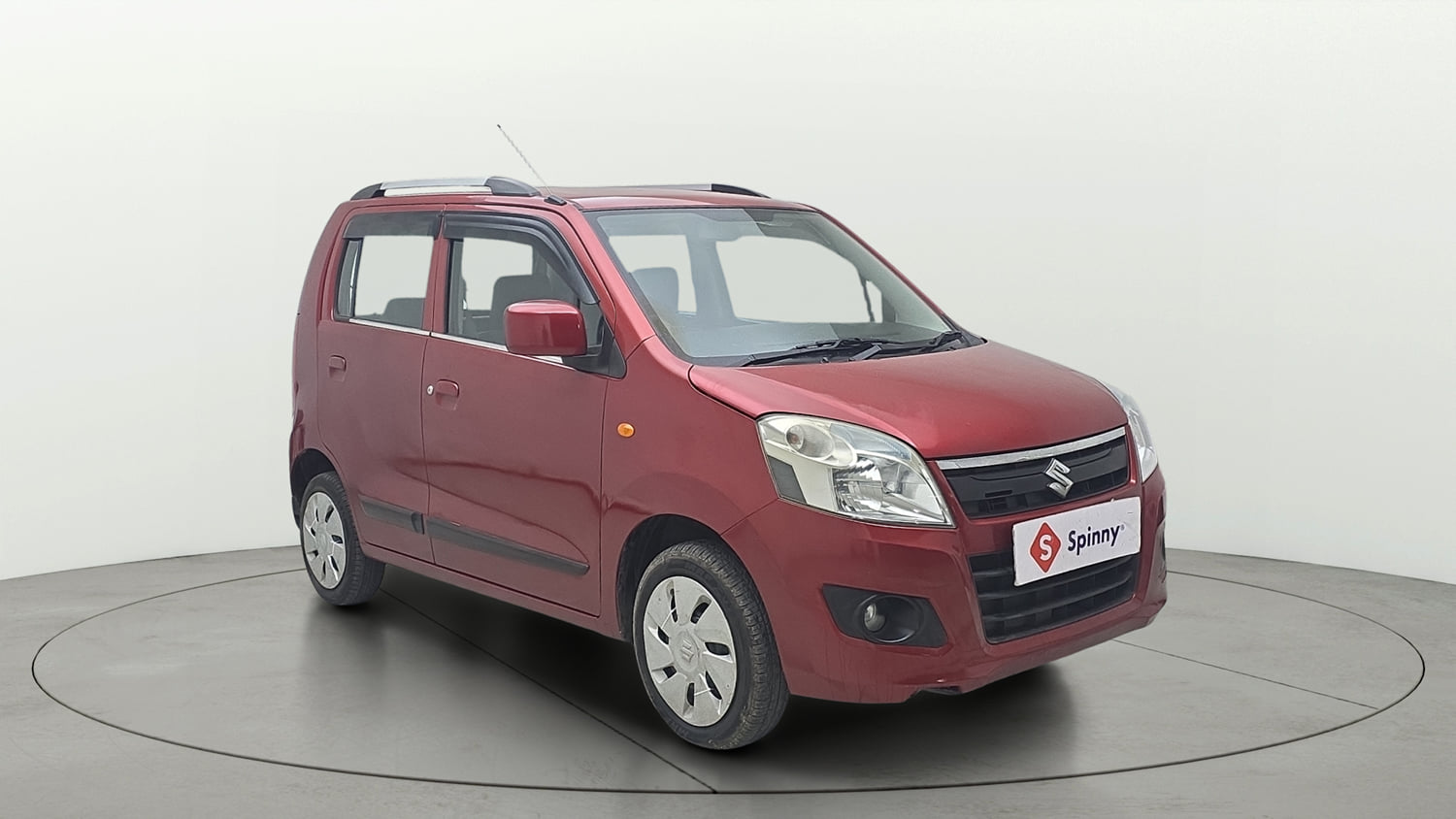 Used 2017 Maruti Suzuki Wagon R VXI Petrol Manual exterior RIGHT FRONT CORNER VIEW