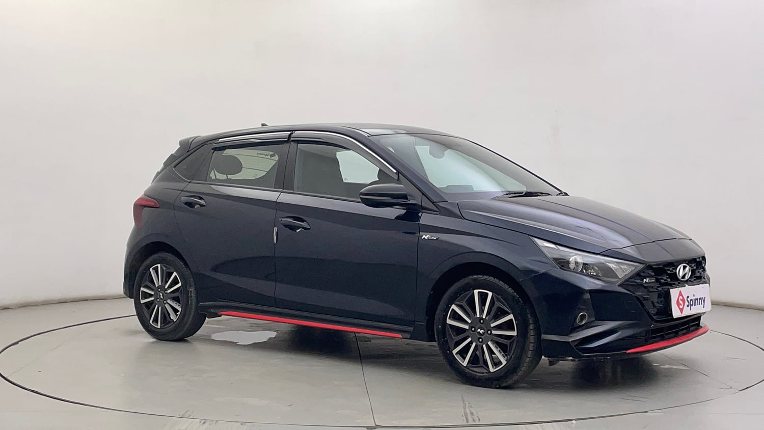 Used 2023 Hyundai i20 N Line N8 1.0 Turbo DCT Petrol Automatic exterior RIGHT FRONT CORNER VIEW