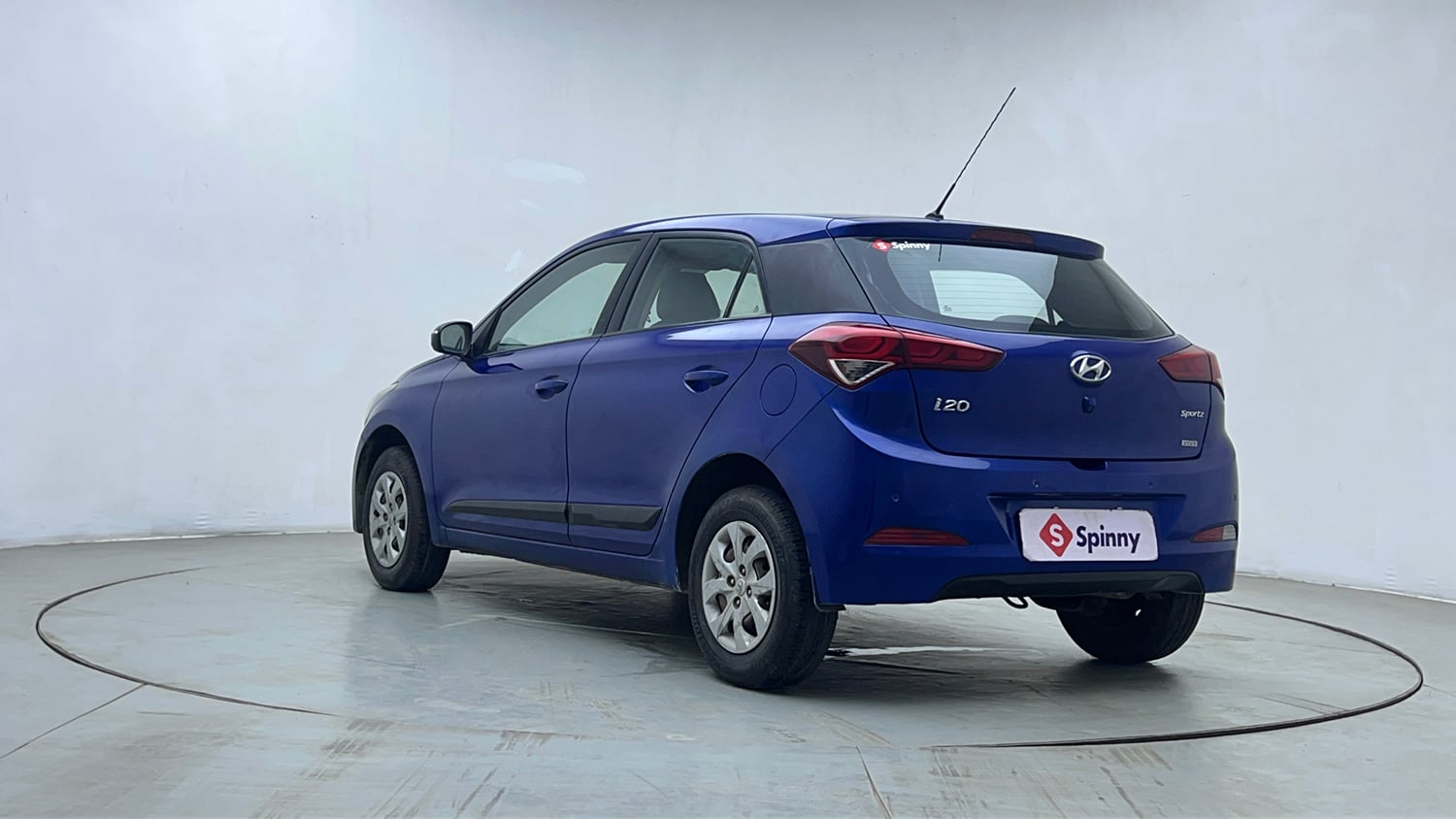 Used 2015 Hyundai Elite i20 Sportz 1.2 Petrol Manual exterior LEFT REAR CORNER VIEW