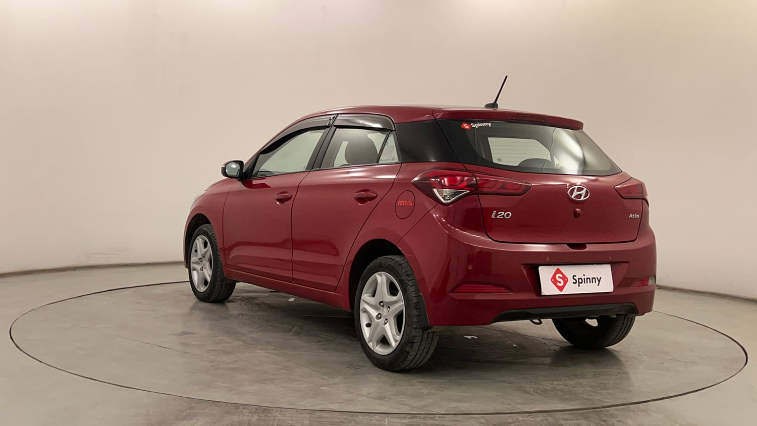 Used 2017 Hyundai Elite i20 Asta 1.2 Petrol Manual exterior LEFT REAR CORNER VIEW