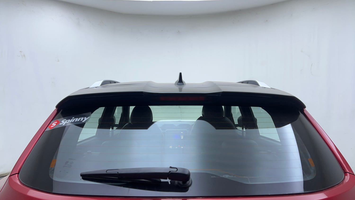 Used 2023 Nissan Magnite XV Premium Turbo CVT Dual Tone Petrol Automatic exterior BACK WINDSHIELD VIEW