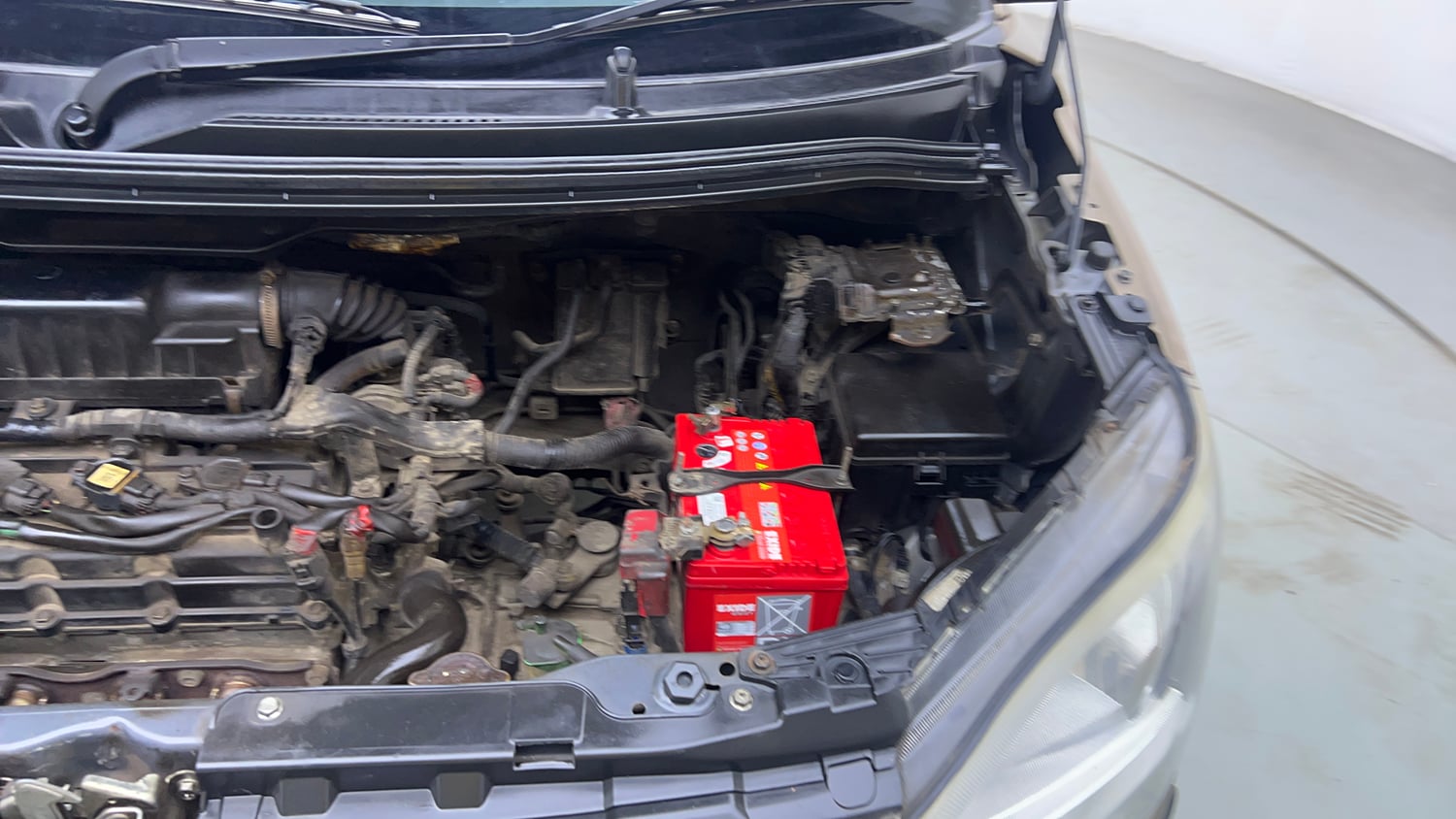 Used 2019 Maruti Suzuki Wagon R ZXi 1.2 Petrol Manual engine ENGINE LEFT SIDE VIEW