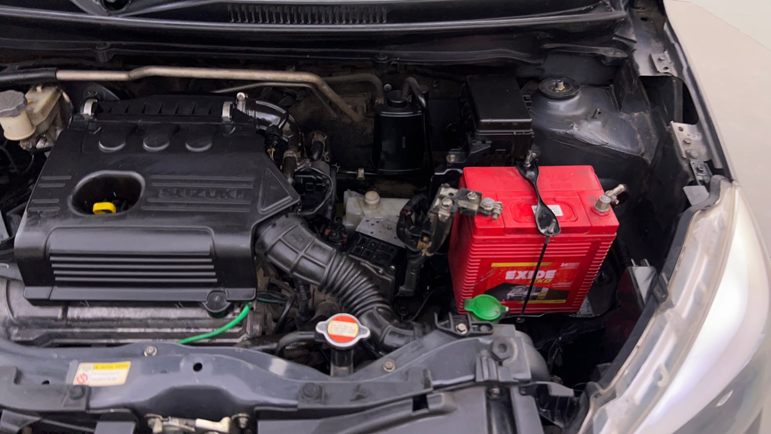 Used 2015 Maruti Suzuki Celerio ZXi AMT Petrol Automatic engine ENGINE LEFT SIDE VIEW