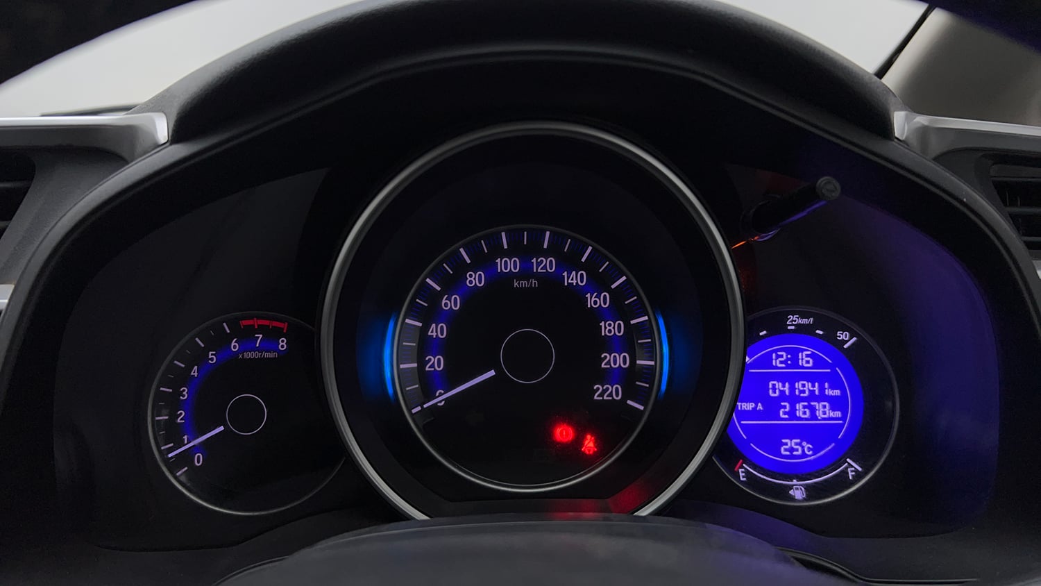 Used 2022 Honda WR-V VX MT Petrol Petrol Manual interior CLUSTERMETER VIEW