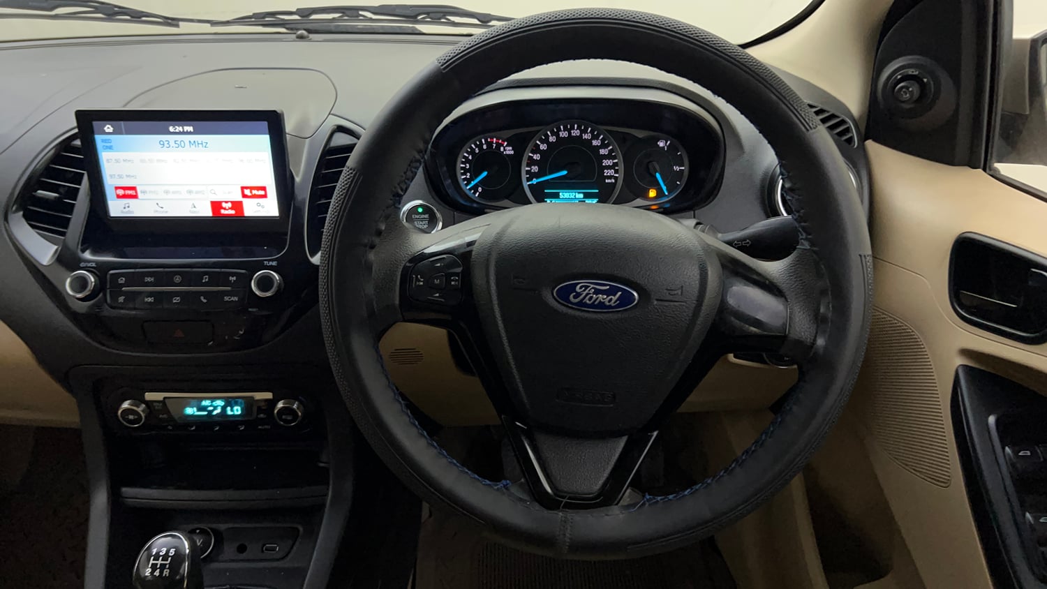 Used 2019 Ford Figo Aspire Titanium 1.2 Ti-VCT Petrol Manual interior STEERING VIEW