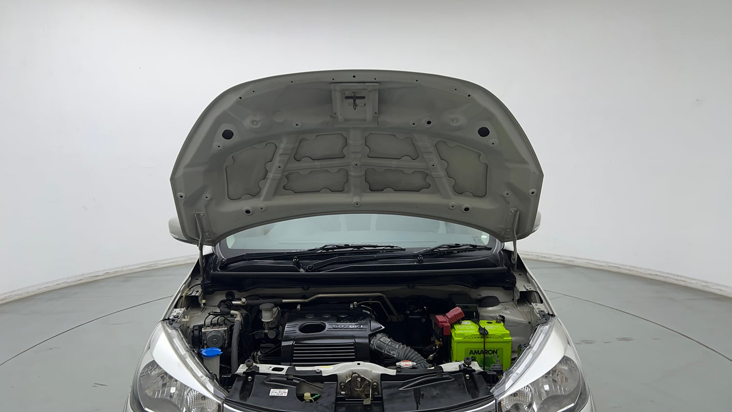 Used 2018 Maruti Suzuki Celerio ZXi (O) AMT Petrol Automatic engine ENGINE & BONNET OPEN FRONT VIEW