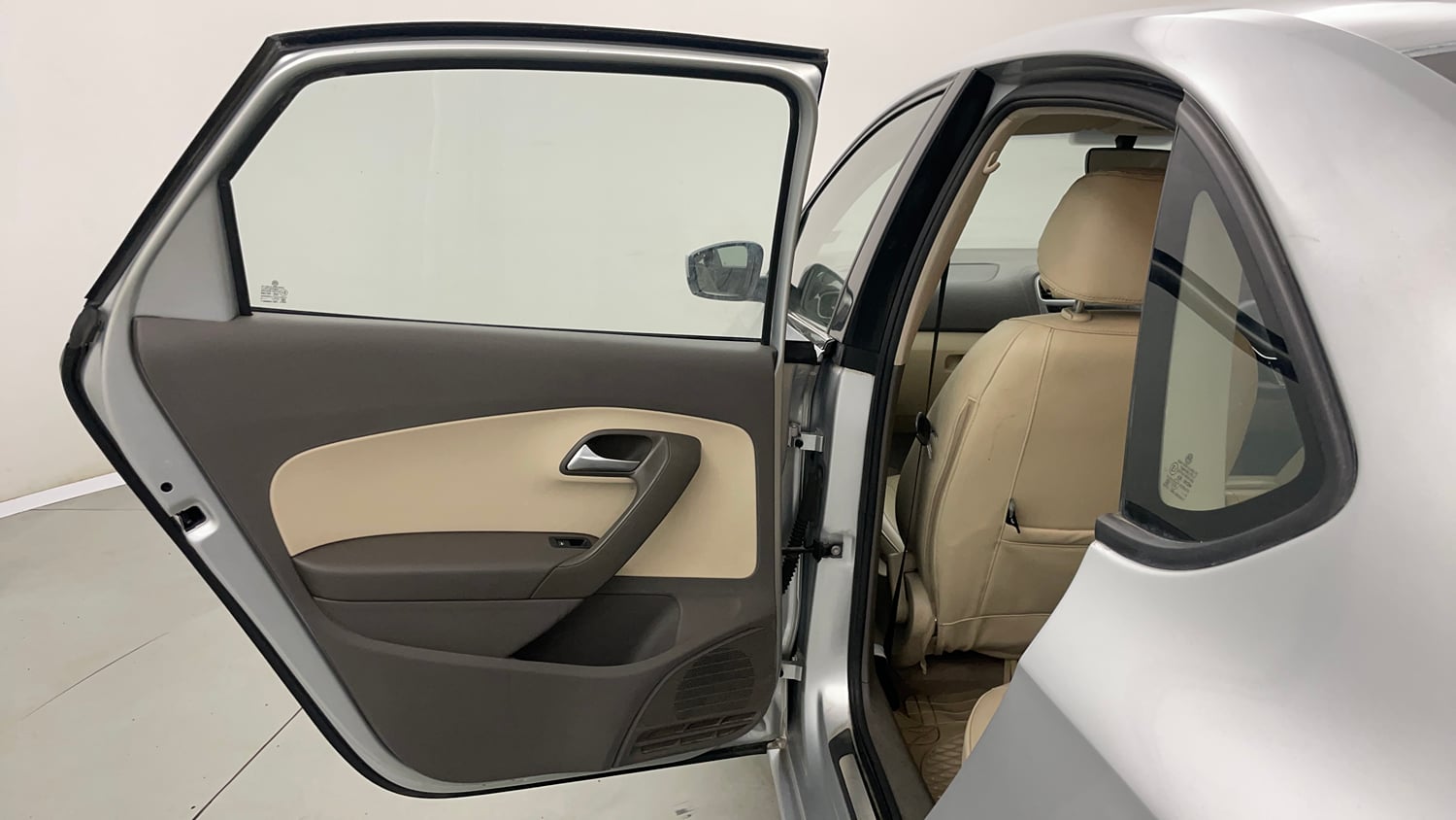 Used 2015 Volkswagen Vento Highline Diesel Diesel Manual interior LEFT REAR DOOR OPEN VIEW