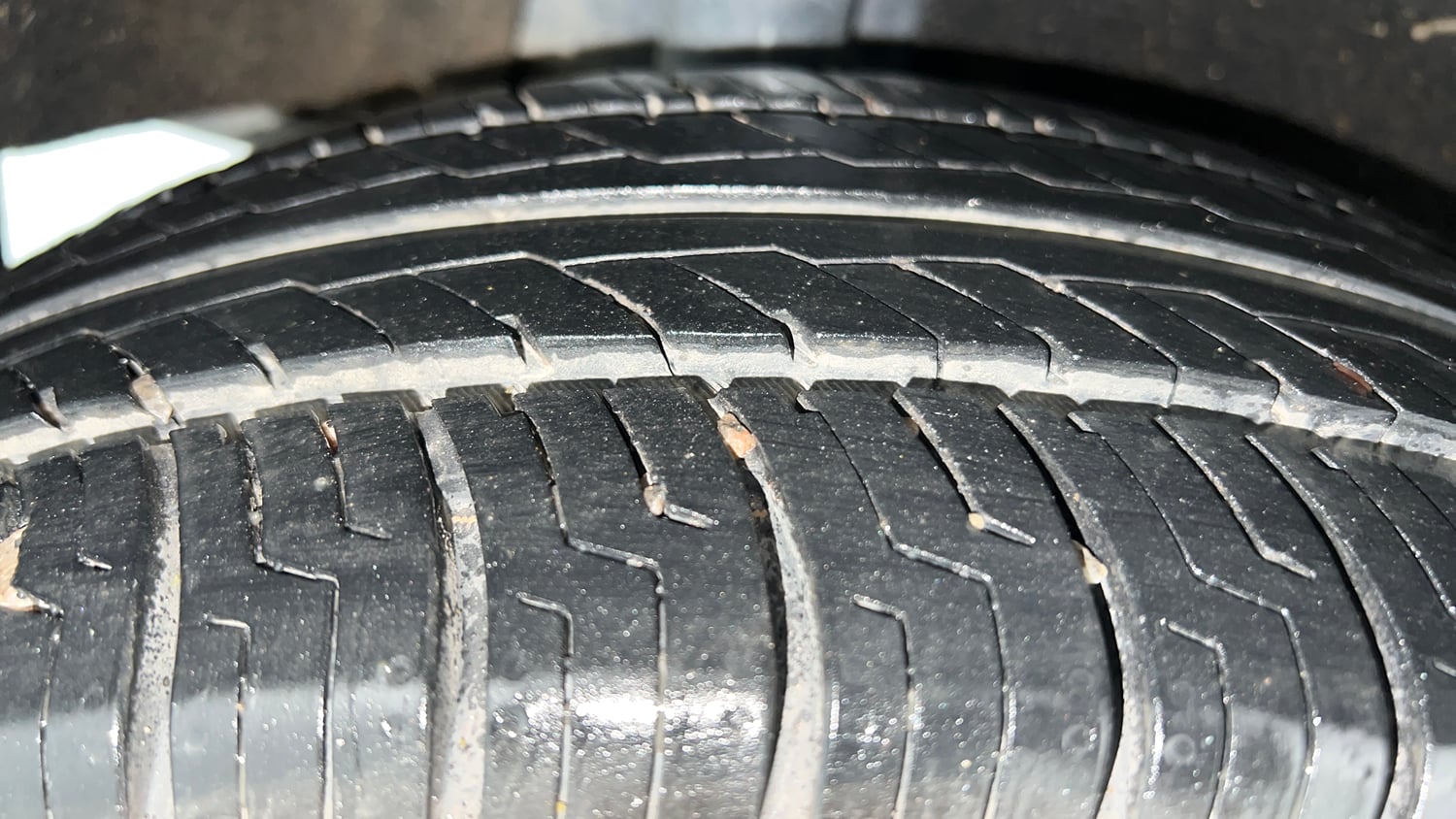 Used 2020 Maruti Suzuki Baleno Delta Petrol Manual tyres RIGHT REAR TYRE TREAD VIEW