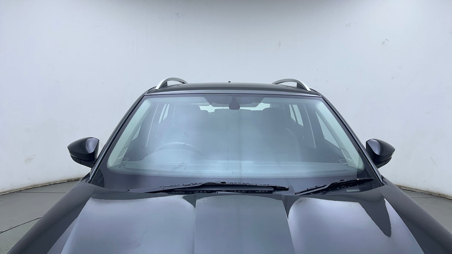 Used 2023 Skoda Kushaq Style 1.0L TSI MT Petrol Manual exterior FRONT WINDSHIELD VIEW