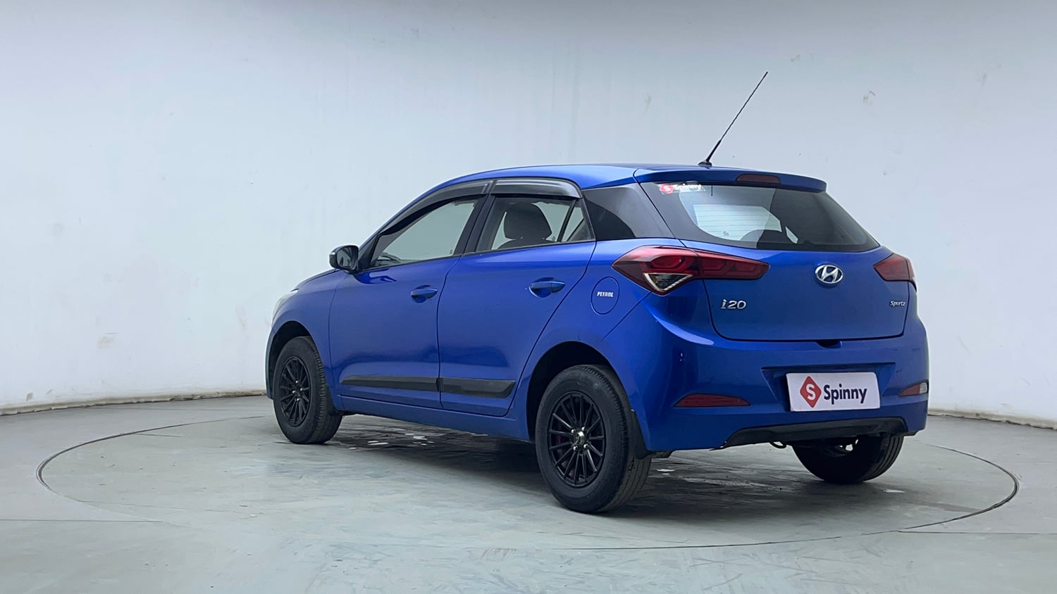 Used 2017 Hyundai Elite i20 Sportz 1.2 Petrol Manual exterior LEFT REAR CORNER VIEW