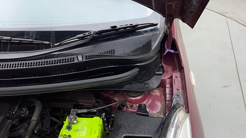 Used 2016 Hyundai Grand i10 Magna 1.2 Kappa VTVT Petrol Manual engine ENGINE LEFT SIDE HINGE & APRON VIEW