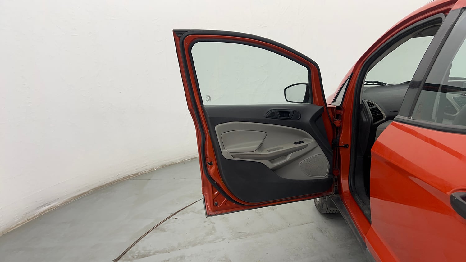 Used 2014 Ford EcoSport Ambiente 1.5 TDCi Diesel Manual interior LEFT FRONT DOOR OPEN VIEW