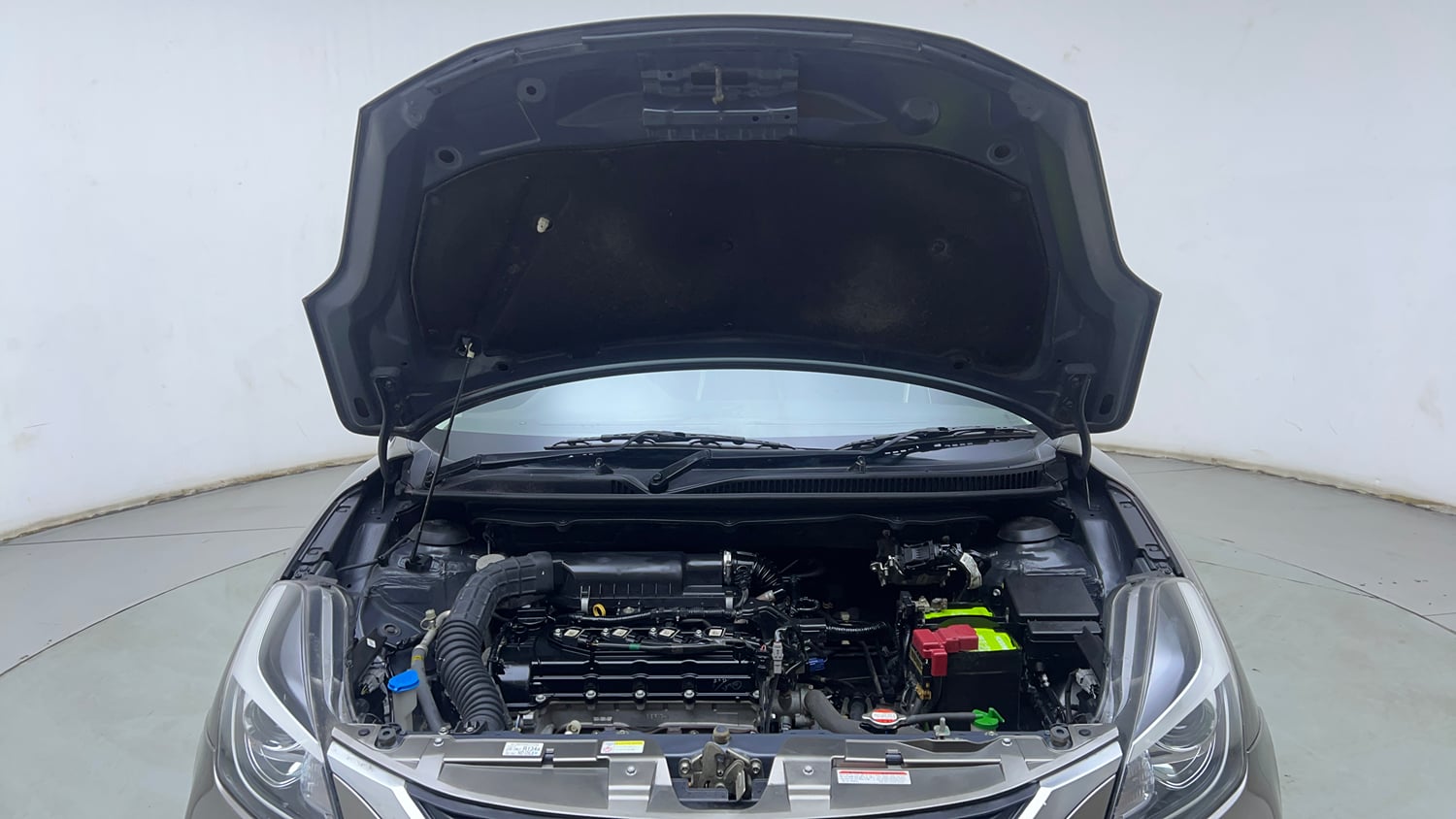 Used 2021 Maruti Suzuki Baleno Zeta Automatic Petrol Automatic engine ENGINE & BONNET OPEN FRONT VIEW