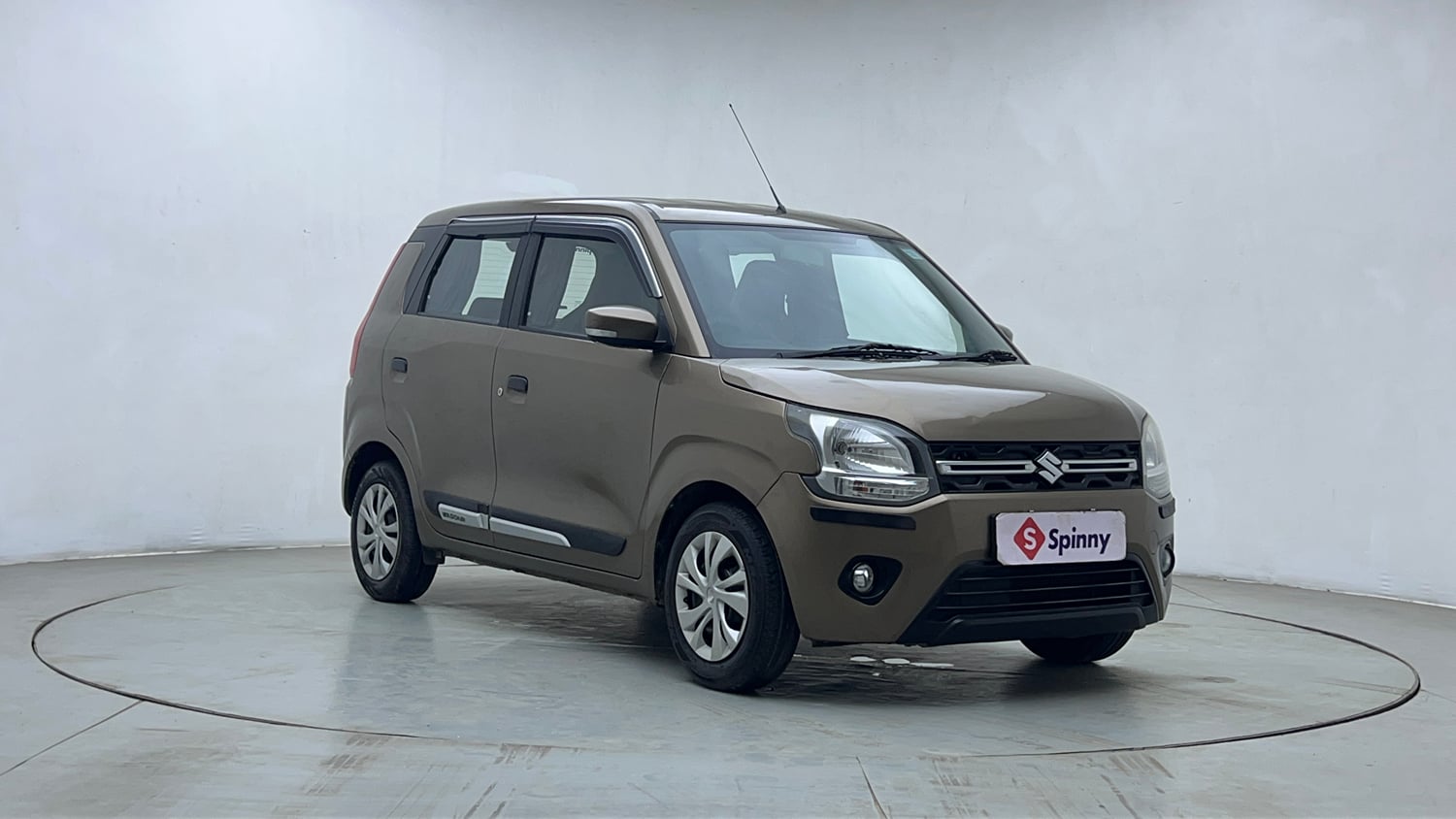 Used 2019 Maruti Suzuki Wagon R ZXi 1.2 Petrol Manual exterior RIGHT FRONT CORNER VIEW