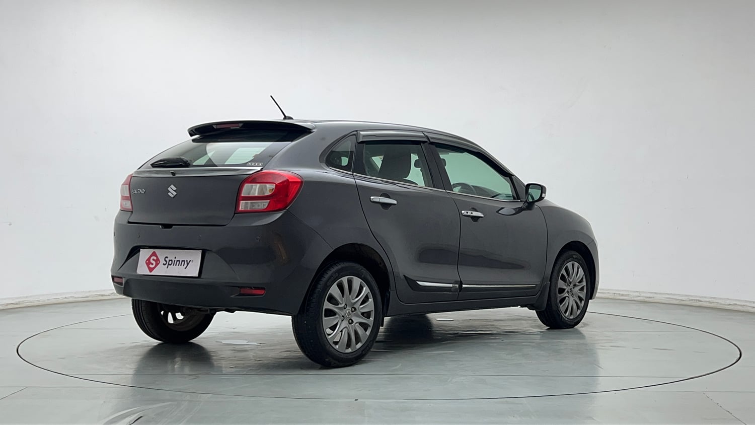 Used 2018 Maruti Suzuki Baleno Zeta 1.2 AT Petrol Automatic exterior RIGHT REAR CORNER VIEW
