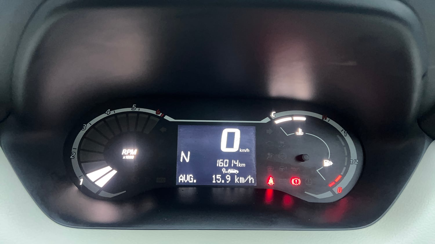 Used 2024 Nissan Magnite XE AMT Petrol Automatic interior CLUSTERMETER VIEW
