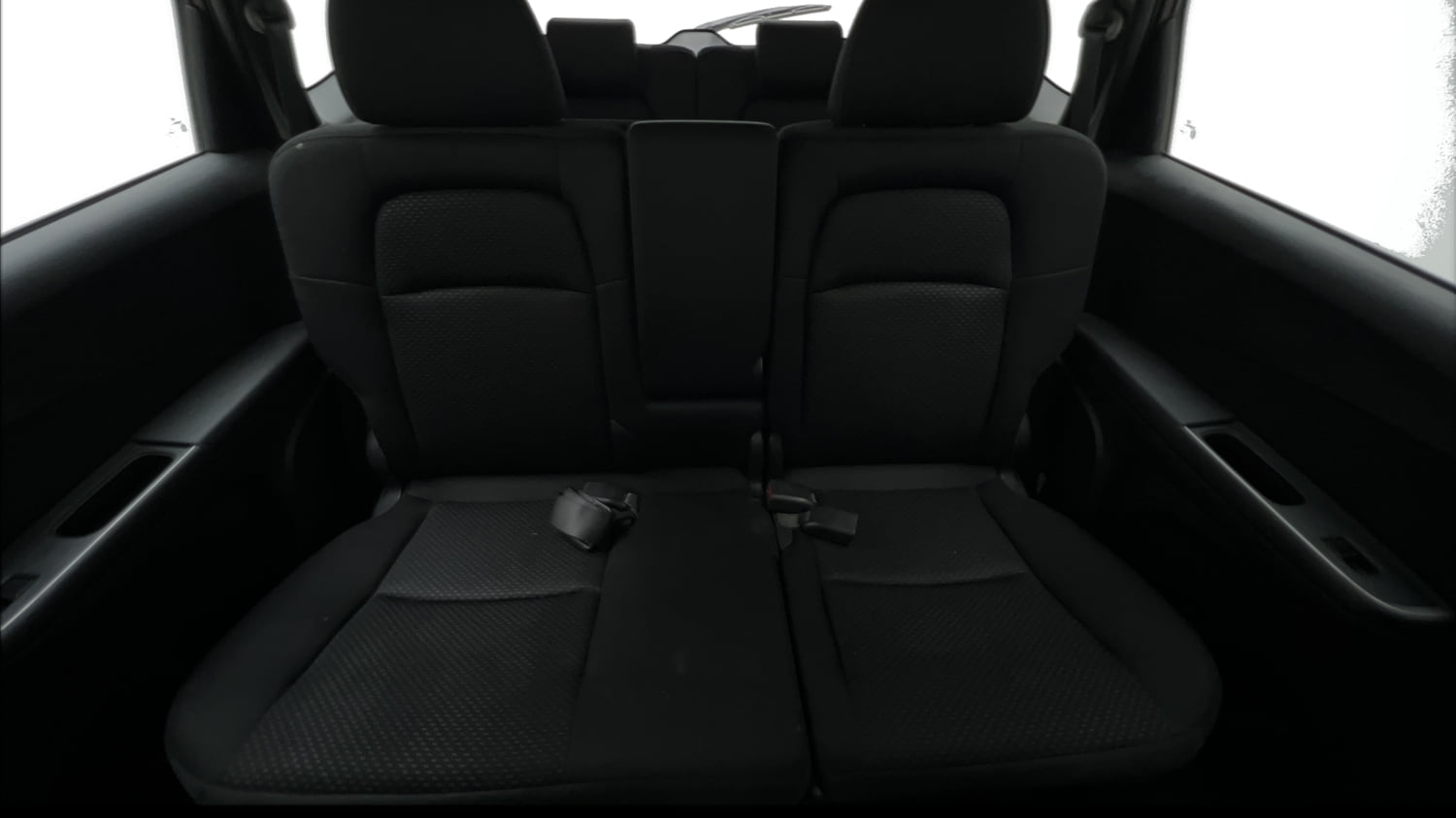 Used 2016 Honda BR-V V CVT Petrol Petrol Automatic interior REAR SEAT CONDITION VIEW