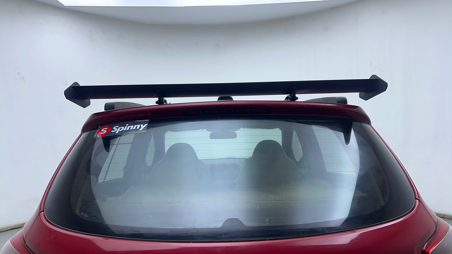 Used 2017 Hyundai Grand i10 Sportz U2 1.2 CRDi Diesel Manual exterior BACK WINDSHIELD VIEW