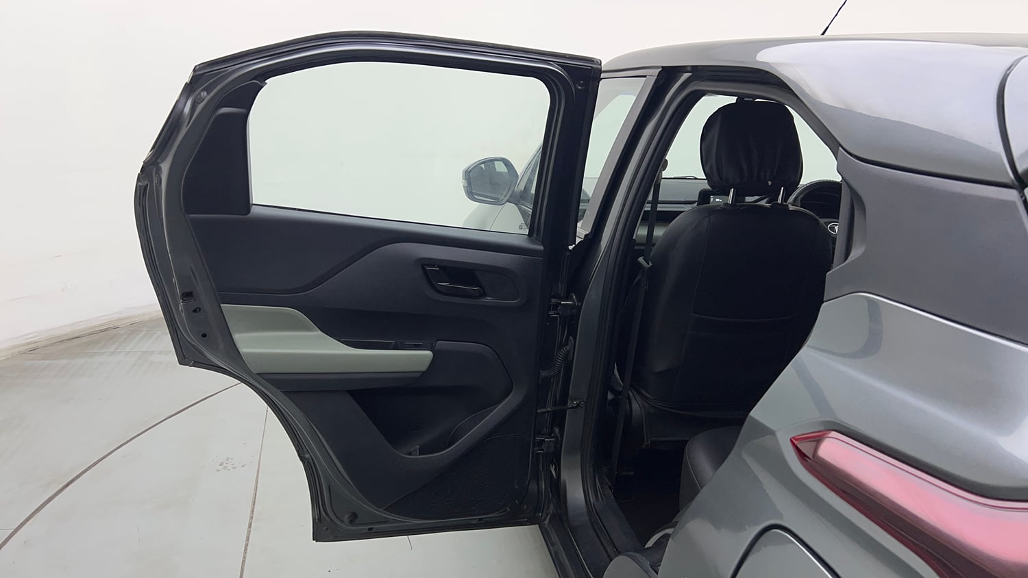 Used 2022 Tata Punch Adventure MT Petrol Manual interior LEFT REAR DOOR OPEN VIEW