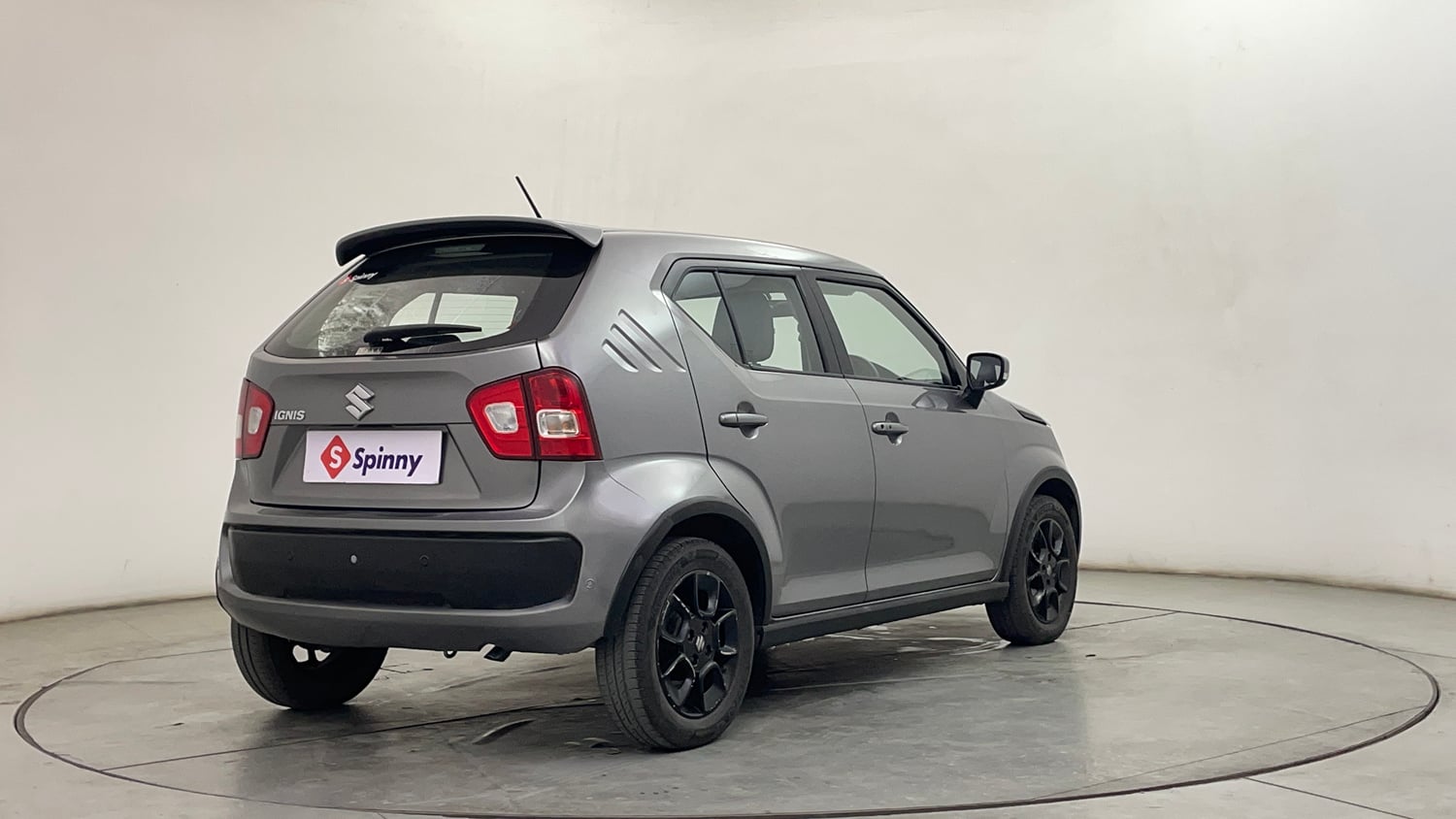 Used 2019 Maruti Suzuki Ignis Zeta 1.2 AMT Petrol Automatic exterior RIGHT REAR CORNER VIEW