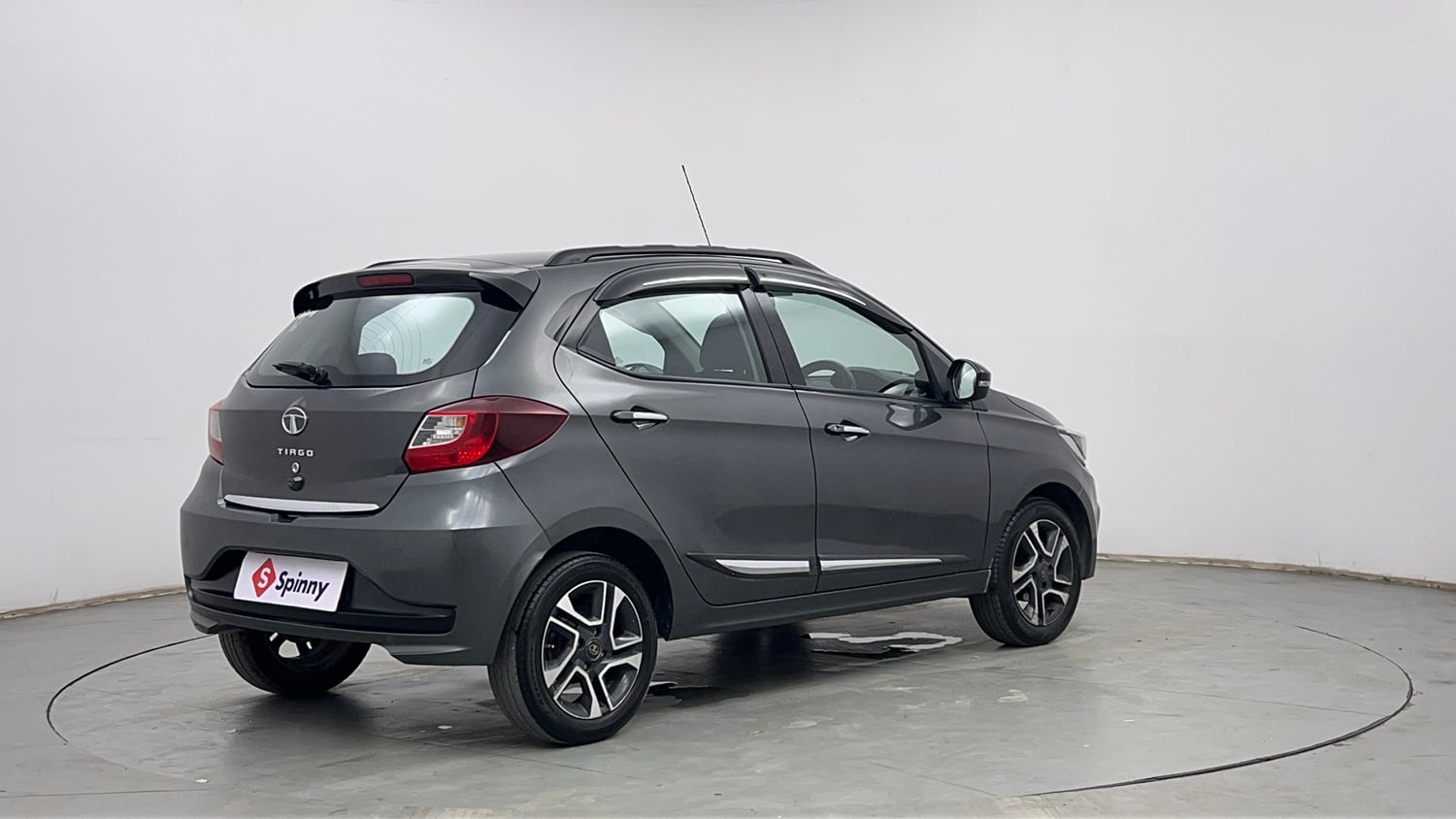Used 2023 Tata Tiago XZ Plus Petrol Manual exterior RIGHT REAR CORNER VIEW