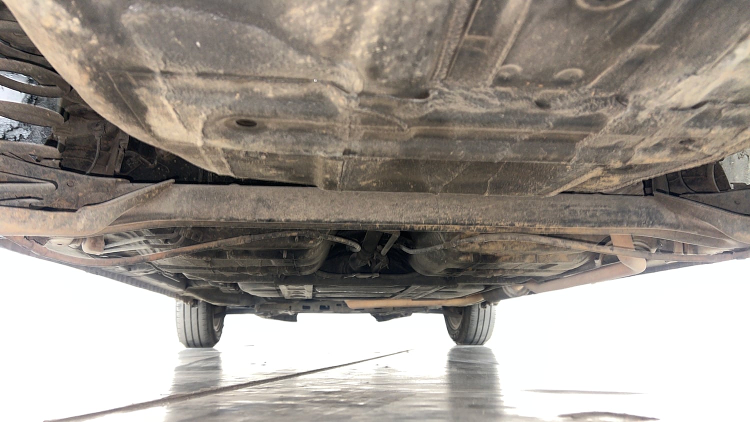 Used 2016 Honda Jazz VX Petrol Petrol Manual extra REAR UNDERBODY VIEW (TAKEN FROM REAR)