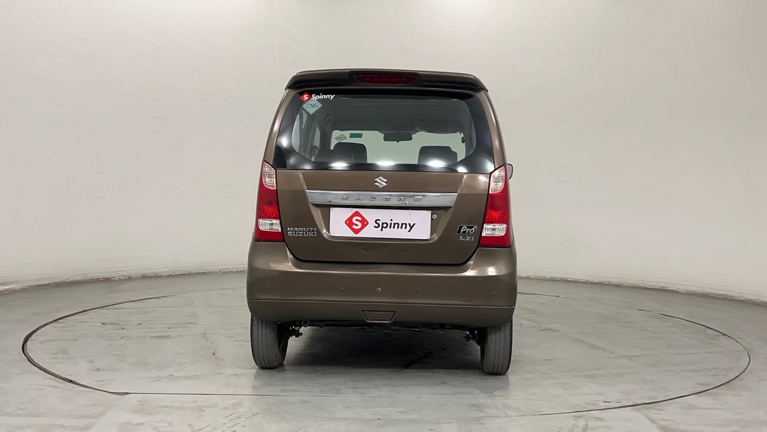 Used 2014 Maruti Suzuki Wagon R LXI CNG Cng Manual exterior BACK VIEW