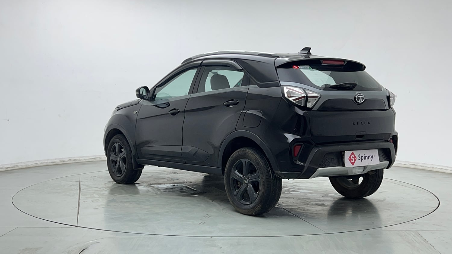 Used 2021 Tata Nexon XZA Plus Diesel Dark Edition Diesel Automatic exterior LEFT REAR CORNER VIEW