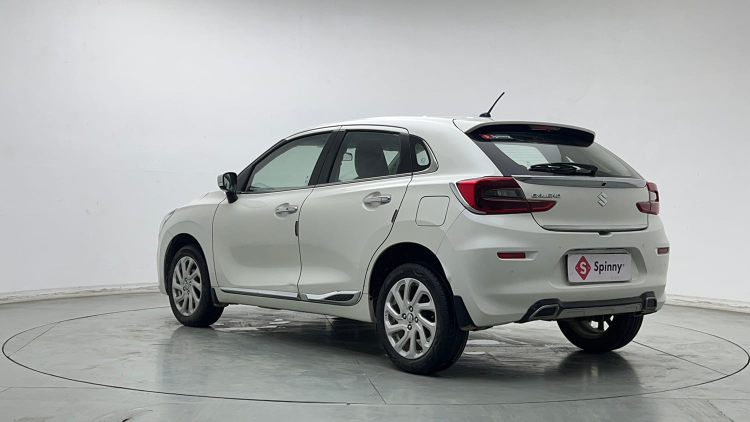 Used 2022 Maruti Suzuki Baleno Zeta Petrol Manual exterior LEFT REAR CORNER VIEW