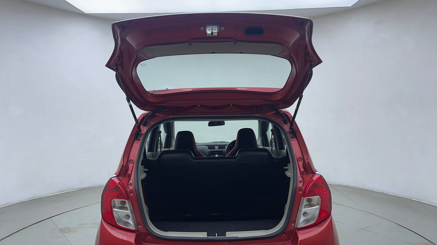 Used 2014 Maruti Suzuki Celerio LXi Petrol Manual interior DICKY DOOR OPEN VIEW