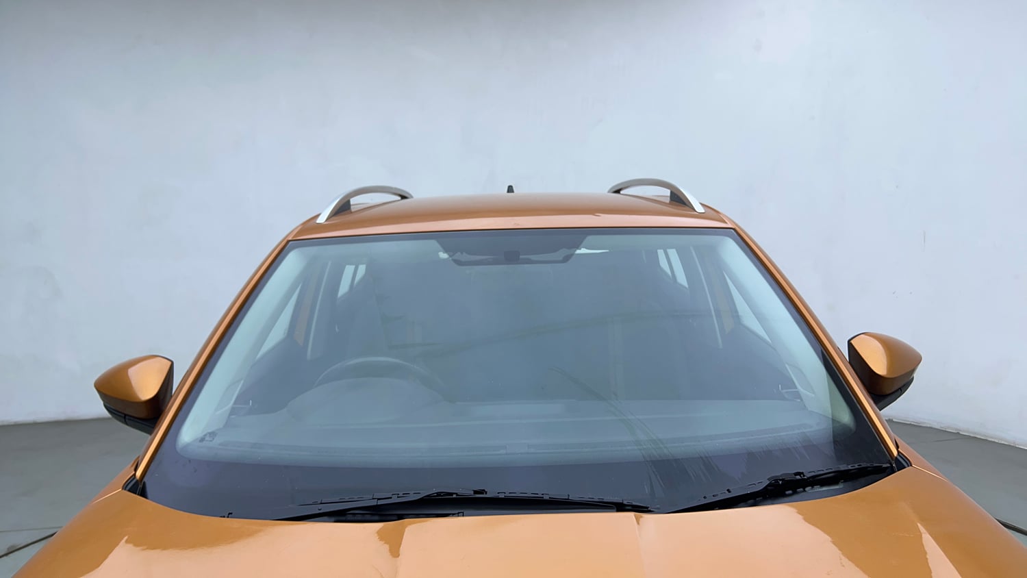Used 2021 Skoda Kushaq Ambition 1.0L TSI AT Petrol Automatic exterior FRONT WINDSHIELD VIEW