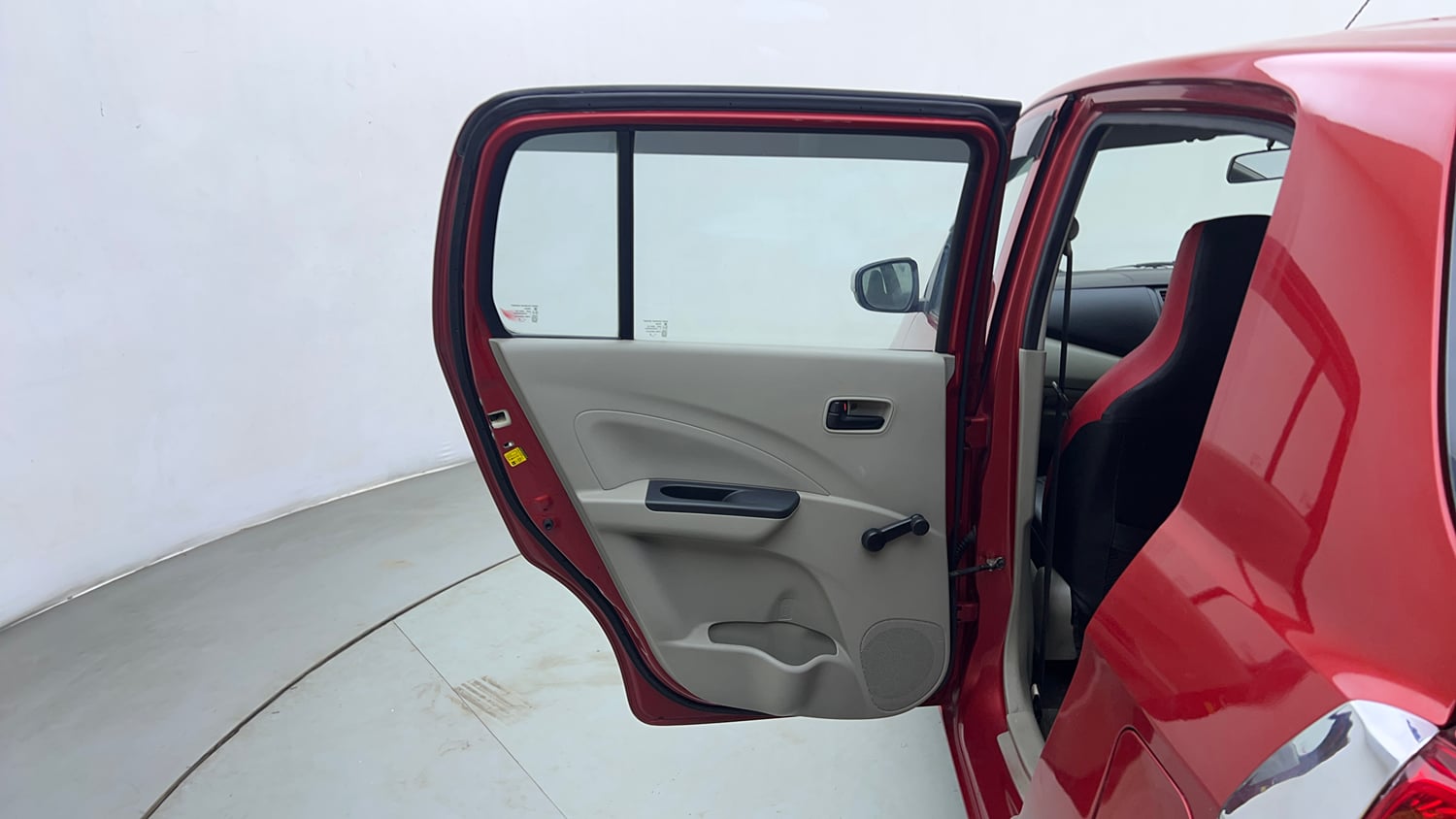 Used 2014 Maruti Suzuki Celerio LXi Petrol Manual interior LEFT REAR DOOR OPEN VIEW