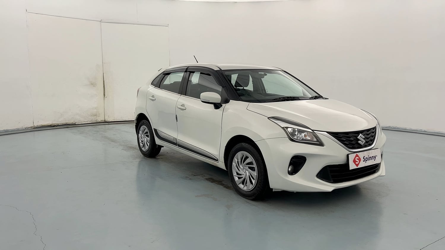 Used 2020 Maruti Suzuki Baleno Delta Petrol Manual exterior RIGHT FRONT CORNER VIEW