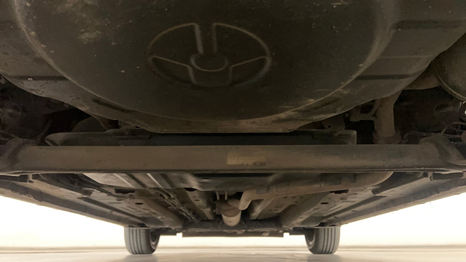 Used 2023 Tata Altroz XZA Plus Petrol Petrol Automatic extra REAR UNDERBODY VIEW (TAKEN FROM REAR)