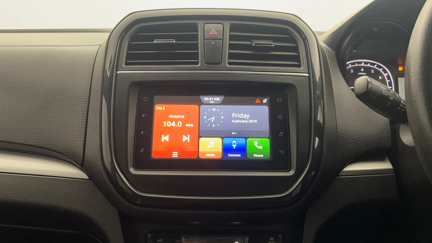 Used 2022 Toyota Urban Cruiser High Grade MT Petrol Manual interior MUSIC SYSTEM & AC CONTROL VIEW