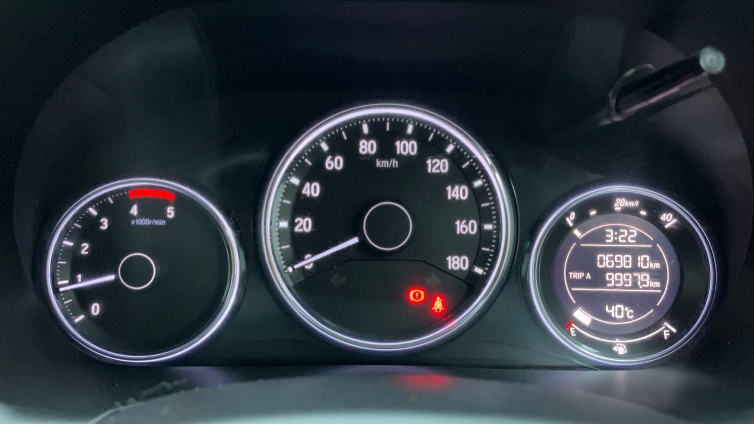 Used 2017 Honda BR-V VX Diesel Diesel Manual interior CLUSTERMETER VIEW